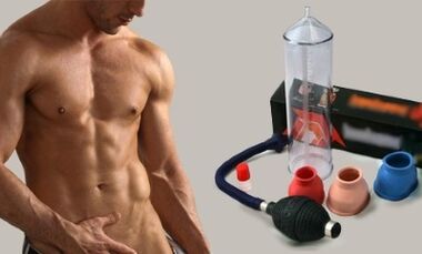 Pumpa a férfi pénisz méretének növelésére